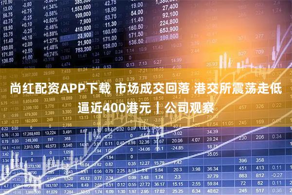 尚红配资APP下载 市场成交回落 港交所震荡走低逼近400港元|公司观察
